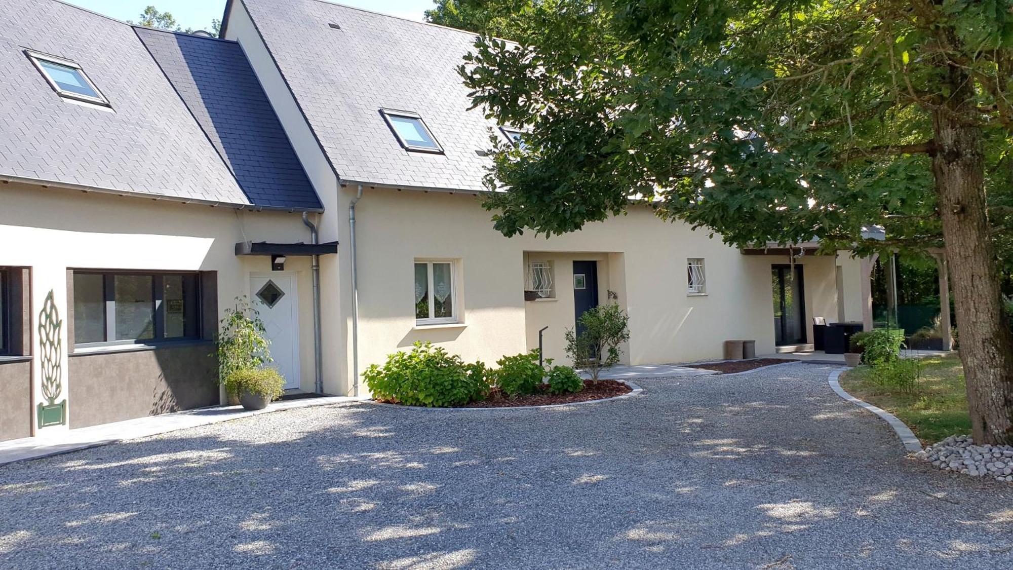 Logis Saponine Chambres D'Hotes Au Calme En Touraine Savonnieres Bagian luar foto