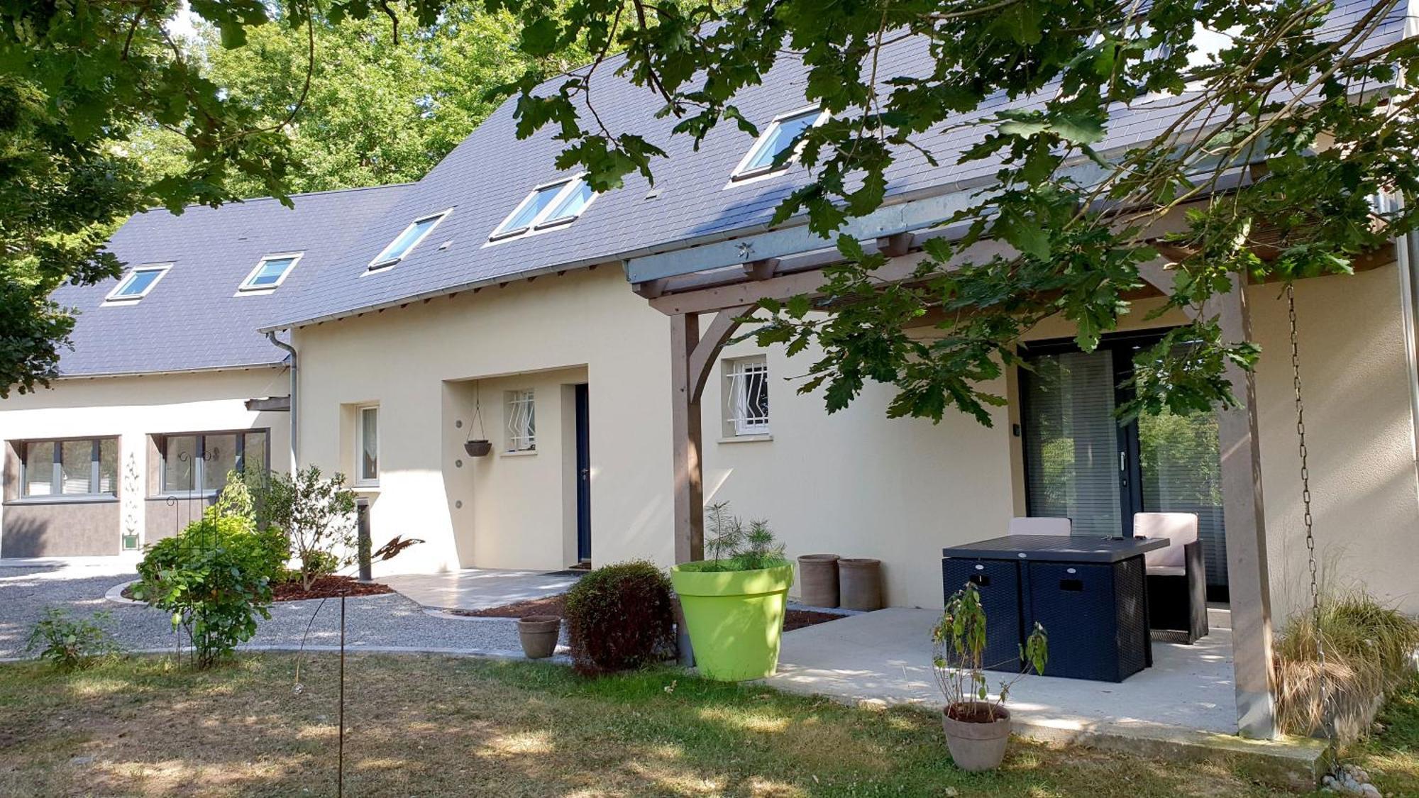Logis Saponine Chambres D'Hotes Au Calme En Touraine Savonnieres Bagian luar foto